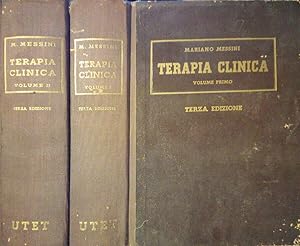 Bild des Verkufers fr Trattato di Terapia Clinica Con note sintetiche di diagnostica zum Verkauf von Biblioteca di Babele