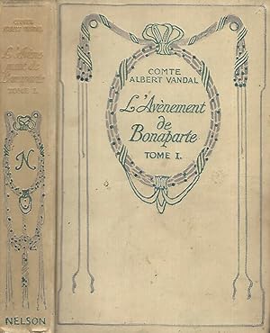 Bild des Verkufers fr L'Avenement de Bonaparte Tomo I La Genese du Consulat- Brumaire zum Verkauf von Biblioteca di Babele