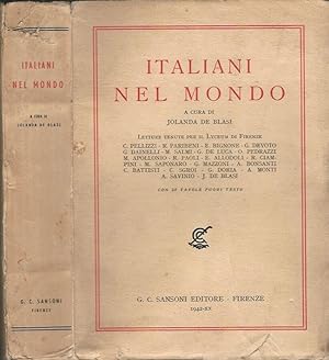 Bild des Verkufers fr Italiani nel mondo zum Verkauf von Biblioteca di Babele