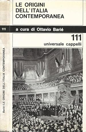 Bild des Verkufers fr Le origini dell'Italia contemporanea zum Verkauf von Biblioteca di Babele