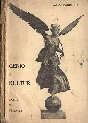Seller image for Genio e kultur Latini e tedeschi for sale by Biblioteca di Babele