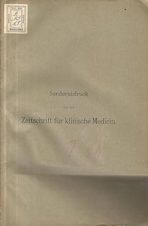 Seller image for Das Pepton und sein Vorkommen im Harn bei verschiedenen Krankheiten for sale by Biblioteca di Babele