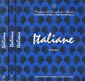 Seller image for Italiane (3 Voll.) for sale by Biblioteca di Babele