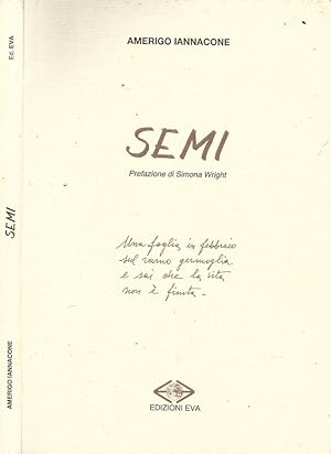 Bild des Verkufers fr Semi Poesie zum Verkauf von Biblioteca di Babele