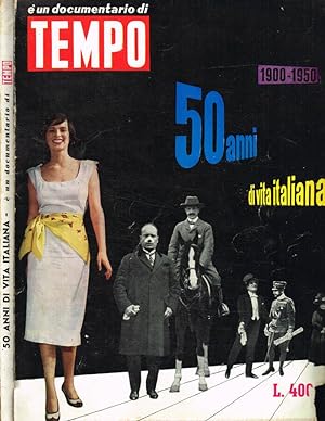 Seller image for 50 anni di vita italiana 1900-1950 for sale by Biblioteca di Babele