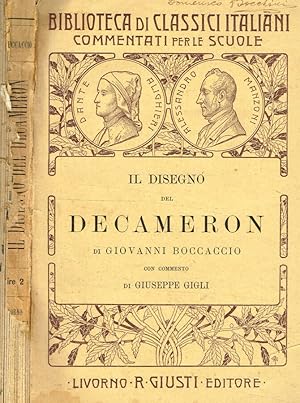 Seller image for Il disegno del Decameron for sale by Biblioteca di Babele