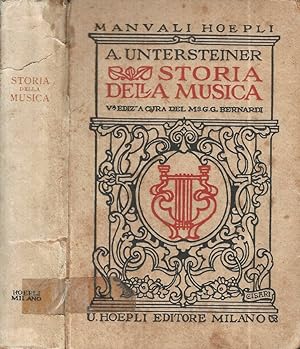 Bild des Verkufers fr Storia della musica zum Verkauf von Biblioteca di Babele