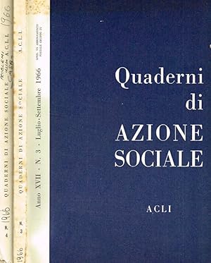 Seller image for Quaderni di azione sociale. Rivista trimestrale anno XVII n.3 4 for sale by Biblioteca di Babele