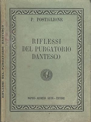 Bild des Verkufers fr Riflessi del purgatorio dantesco zum Verkauf von Biblioteca di Babele