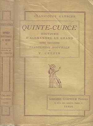 Bild des Verkufers fr Histoire d'Alexandre Le Grand Tomo II zum Verkauf von Biblioteca di Babele