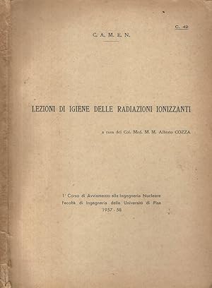 Bild des Verkufers fr Lezioni di igiene delle radiazioni ionizzanti zum Verkauf von Biblioteca di Babele