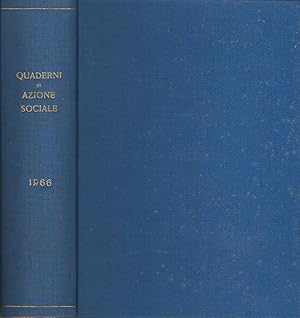 Seller image for Quaderni di Azione sociale Anno XVII- annata completa Rivista trimestrale for sale by Biblioteca di Babele