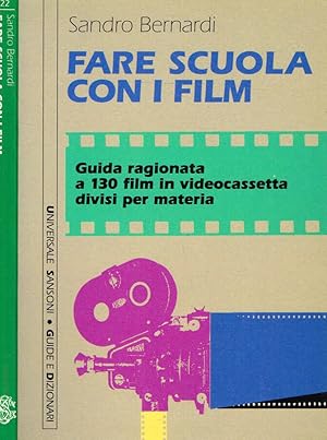 Bild des Verkufers fr Fare scuola con i film Guida ragionata a 130 film in videocassetta divisi per materia zum Verkauf von Biblioteca di Babele