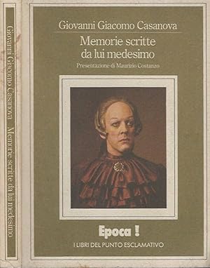 Bild des Verkufers fr Memorie scritte da lui medesimo zum Verkauf von Biblioteca di Babele
