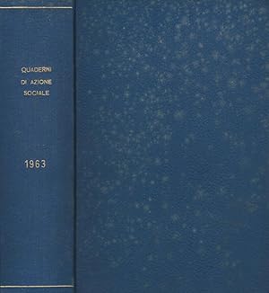 Seller image for Quaderni di Azione sociale Anno XIV- annata completa Rivista trimestrale for sale by Biblioteca di Babele
