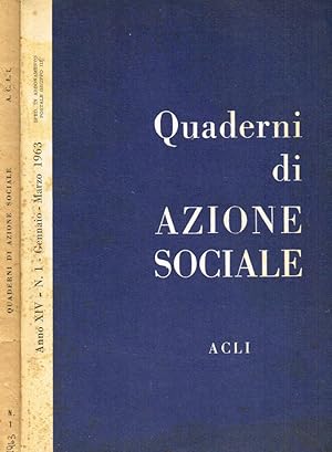 Seller image for Quaderni di azione sociale. Rivista trimestrale anno XVI n.1 for sale by Biblioteca di Babele