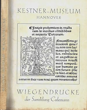 Bild des Verkufers fr Die Wiegendrucke des Kestner-Museums zum Verkauf von Biblioteca di Babele