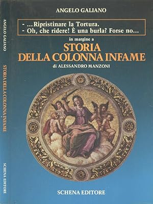 Immagine del venditore per Ripristinare la Tortura. Oh, che ridere!  una burla? Forse no In margine a storia della colonna infame di Alessandro Manzoni venduto da Biblioteca di Babele