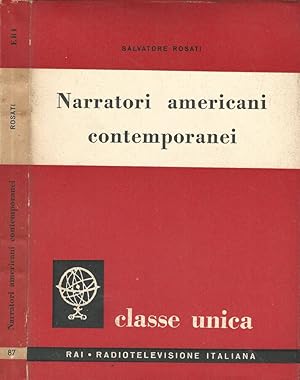 Bild des Verkufers fr Narratori americani contemporanei zum Verkauf von Biblioteca di Babele