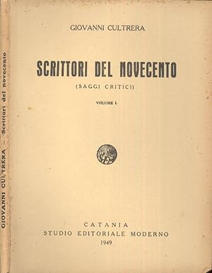 Seller image for Scrittori del Novecento (Saggi critici) for sale by Biblioteca di Babele