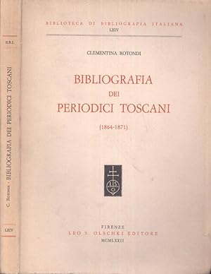 Bild des Verkufers fr Bibliografia dei periodi toscani (1864-1871) zum Verkauf von Biblioteca di Babele