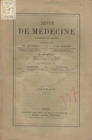 Seller image for Sur une auto-intoxication d'origine rnale avec lvation de la temprature et dyspne for sale by Biblioteca di Babele