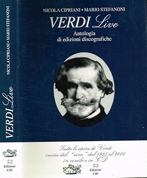 Bild des Verkufers fr Verdi live Antologia di edizioni discografiche zum Verkauf von Biblioteca di Babele