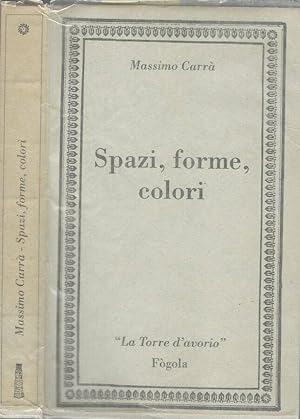 Bild des Verkufers fr Spazi, forme, colori zum Verkauf von Biblioteca di Babele