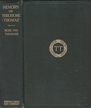 Imagen del vendedor de Memoirs of Theodore Thomas a la venta por Biblioteca di Babele