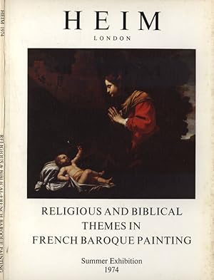 Bild des Verkufers fr Religious and biblical themes in french baroque painting Summer exhibition 1974 zum Verkauf von Biblioteca di Babele
