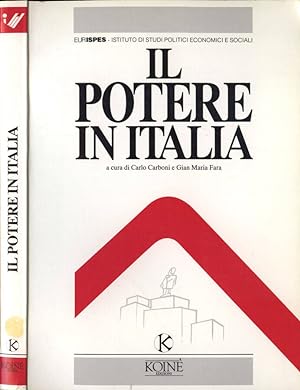 Bild des Verkufers fr Il potere in Italia zum Verkauf von Biblioteca di Babele