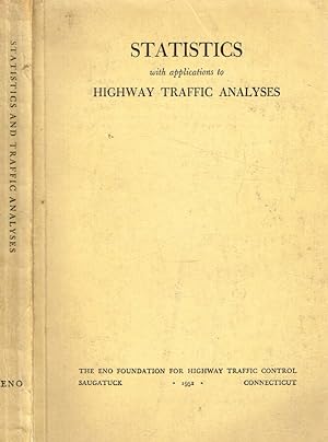 Seller image for Statistics with applications to highway traffic analyses for sale by Biblioteca di Babele