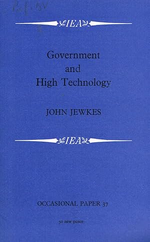 Immagine del venditore per Government and High Technology venduto da Biblioteca di Babele