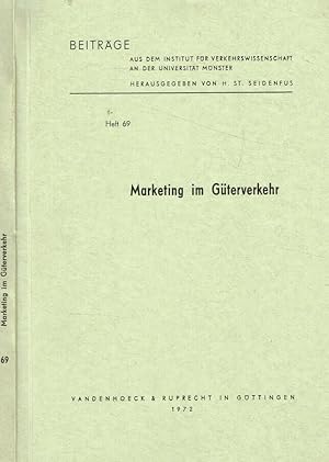 Imagen del vendedor de Marketing im Guterverkehr a la venta por Biblioteca di Babele