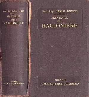 Bild des Verkufers fr Manuale del ragioniere zum Verkauf von Biblioteca di Babele