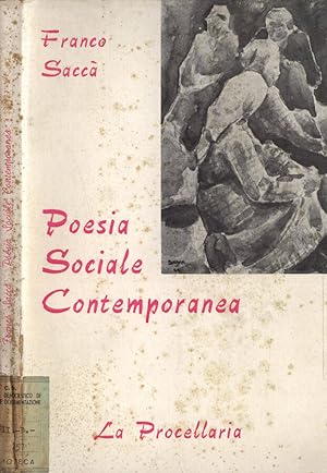 Bild des Verkufers fr Poesia sociale contemporanea zum Verkauf von Biblioteca di Babele