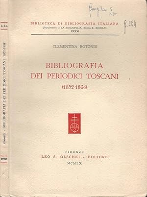 Seller image for Bibliografia dei periodici toscani (1852-1984) for sale by Biblioteca di Babele