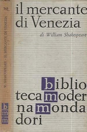 Bild des Verkufers fr Il mercante di Venezia zum Verkauf von Biblioteca di Babele
