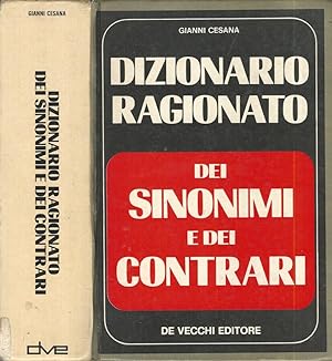 Seller image for Dizionario Ragionato dei Sinonimi e dei Contrari for sale by Biblioteca di Babele