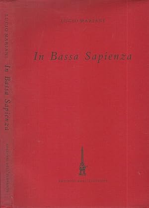 Bild des Verkufers fr In Bassa sapienza zum Verkauf von Biblioteca di Babele