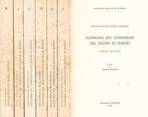 Bild des Verkufers fr Giovan Battista Maria Jannucci. Economia del Commercio del Regno Di Napoli zum Verkauf von Biblioteca di Babele