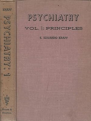 Image du vendeur pour Psychiatry. Vol. I Principles mis en vente par Biblioteca di Babele