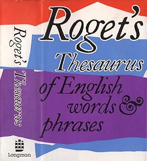 Bild des Verkufers fr Roget' s Thesaurus of English words and phrases zum Verkauf von Biblioteca di Babele