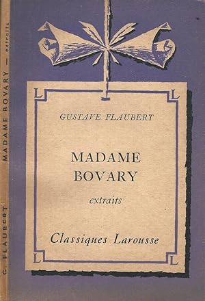 Seller image for Madame Bovary - Extraits for sale by Biblioteca di Babele