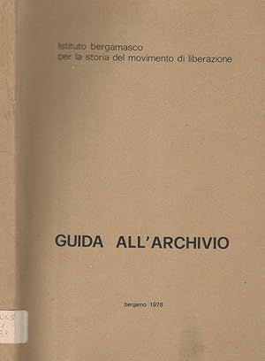 Bild des Verkufers fr Guida all'archivio zum Verkauf von Biblioteca di Babele