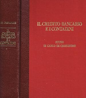 Imagen del vendedor de Il credito bancario e i contadini a la venta por Biblioteca di Babele