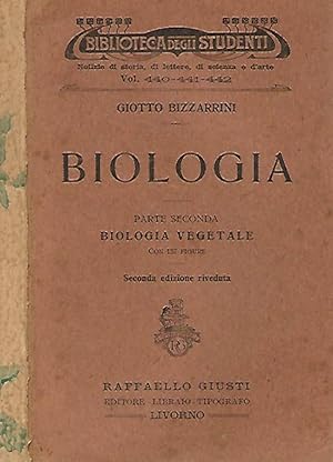 Immagine del venditore per Biologia - parte seconda Biologia Vegetale venduto da Biblioteca di Babele