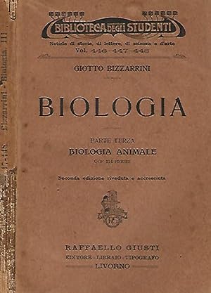 Immagine del venditore per Biologia - parte terza Biologia Animale venduto da Biblioteca di Babele