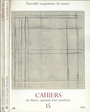 Imagen del vendedor de Cahiers Anno 1985 N 15, 16 Du Mnuse national d'art moderne a la venta por Biblioteca di Babele