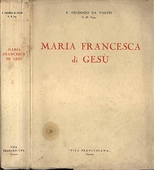 Imagen del vendedor de Maria Francesca di Ges a la venta por Biblioteca di Babele